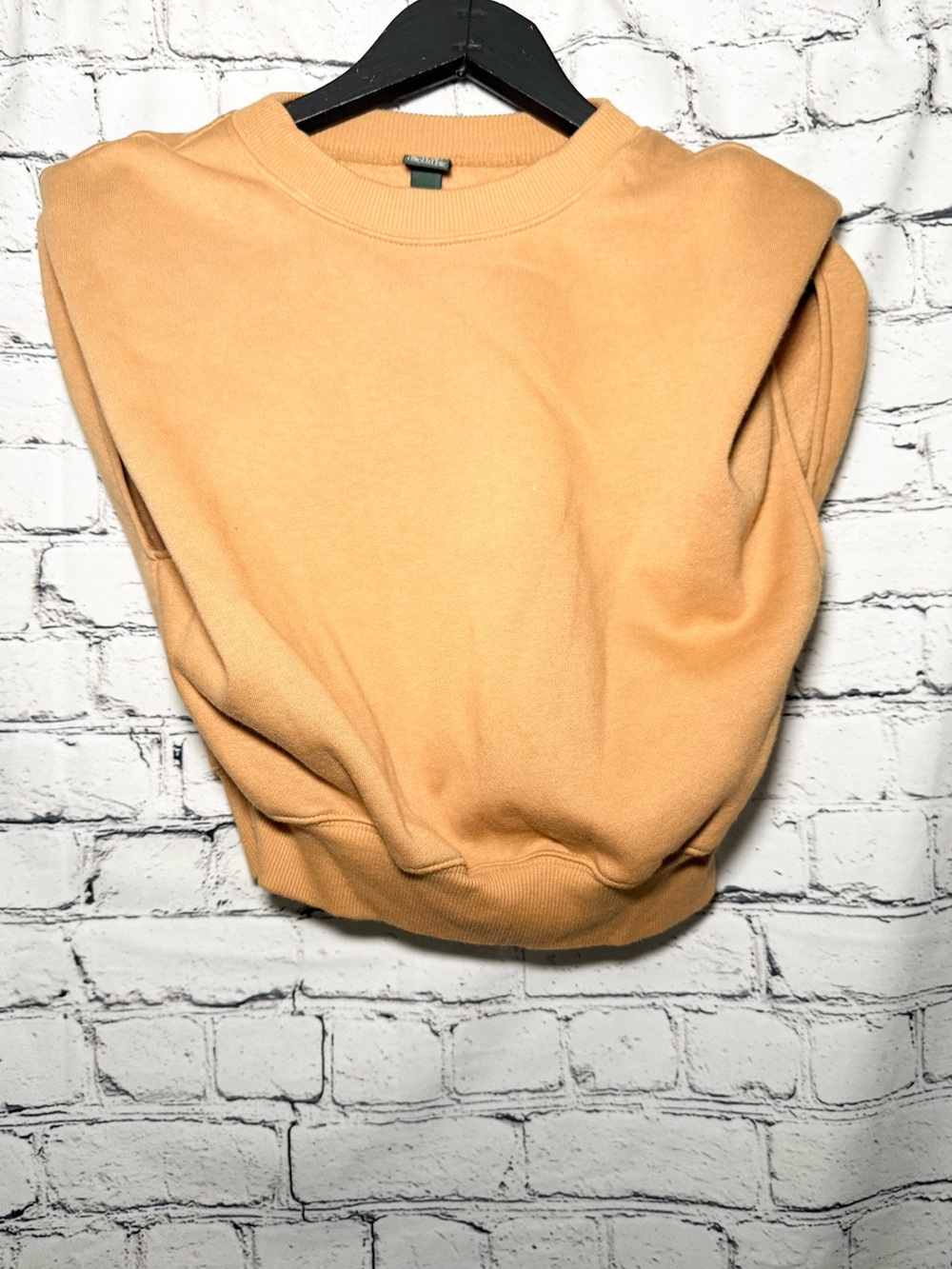 Crewneck crop Sweatshirt. Size XS